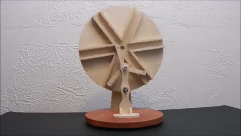 Kinetic art object, Perpetual motion machine Idea, Marble Machine