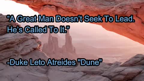 Duke Leto "Dune" movie quotes