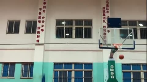 play basketball indoors