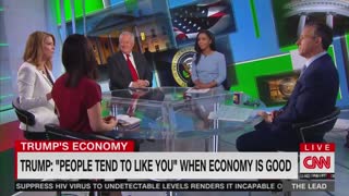 Jake Tapper suggests Trump deserves credit for the economy