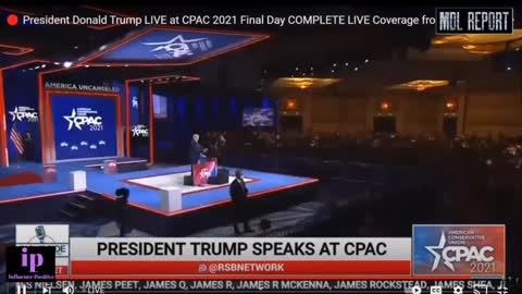 MDL REPORT 46- Discours Trump Cpac les vaccins n'étaient pas prêts