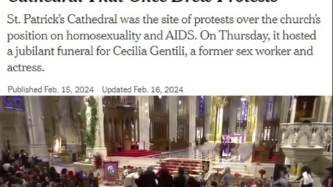 Mourning a Transgender Activist at a Cathedral That Once Drew Protest