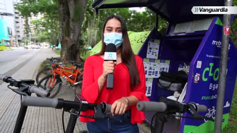 Así puede alquilar las patinetas eléctricas del sistema Clobi en Bucaramanga