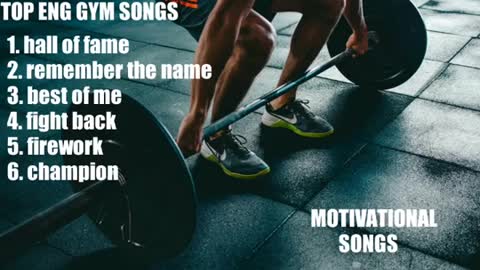 Top motivational songs| Best workout songs| English music |Hollywood songs|