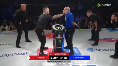 Power Slap 1 Russell Rivero vs Isaih Quinones Prelims