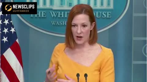 Jen Psaki On Refugees Crisis In Ukraine