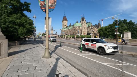 🍁Downtown Ottawa Rideau #Canal Locks 1-8 National Historic Sites 🏦