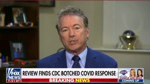 Rand Paul Says He Did Not Take the COVID Jab.