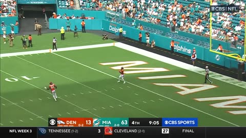 Denver Broncos vs. Miami Dolphins Game Highlights | NFL 2023 Week 3