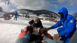 Tubing Copper Mountain, Colorado