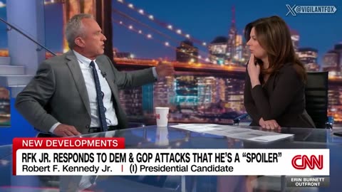 RFK Jr. STUNS CNN anchor, says Biden is greater threat to democracy than Trump