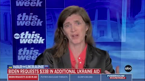 "Never let a crisis go to waste," says USAID administrator Samantha Power.