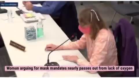 Woman Arguing For Mask Mandates Nearly Passes Out From Lack Of Oxygen