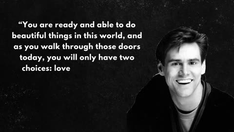 "Jim Carrey's Wisdom: Unforgettable Quotes to Inspire Your Journey"