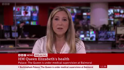 interrupted regular broadcasts to report on Queen Elizabeth's health