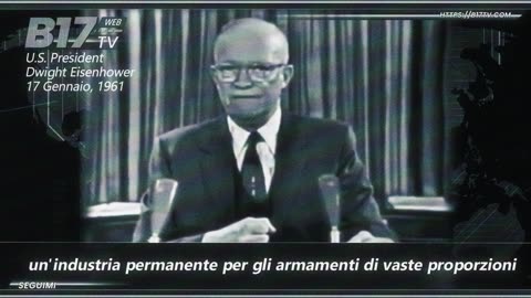 Eisenhower: Il pericolo del complesso militare industriale (SUB ITA)