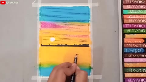 beautiful baby drawing and painting trick