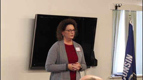 Sheboygan WI. Republican Caucus Rep. Amy Binsfeld "I am not a Patriot"