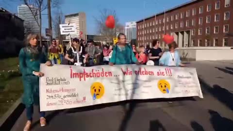 The People of Düsseldorf, Germany Stand Up for the Vaccine-Injured