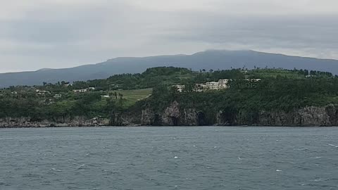 Beautiful sea view of Jeju Island, Korea