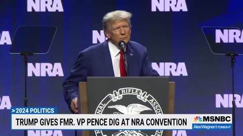 NRA boos Mike Pence; Timid non-Trump GOP candidates literally phone it in