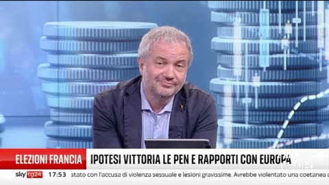 Claudio borghi Aquilini Elezioni Francia Discissione sia economica che politica