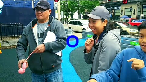 Downtown Port Coquitlam Revitilization Block Party Archery by Bobby The Magician & Friends