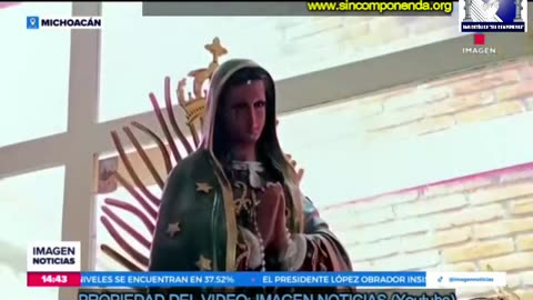 LA VIRGEN MARÍA DE GUADALUPE LLORA LÁGRIMAS DE SANGRE POR SU AMADO PUEBLO MEXICANO