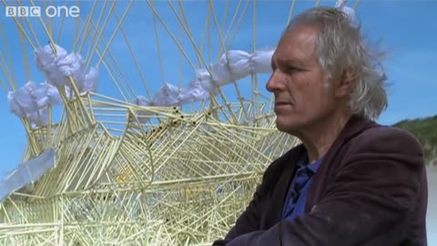 Theo Jansen's Strandbeests - Wallace & Gromit's World of Invention Episode 1 Preview - BBC One