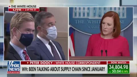 Doocy asks Psaki about labor shortages