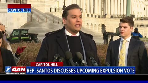 Rep. Santos Discusses Upcoming Expulsion Vote