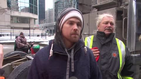 Reporter Gets Owned by Ottawa Freedom Trucker