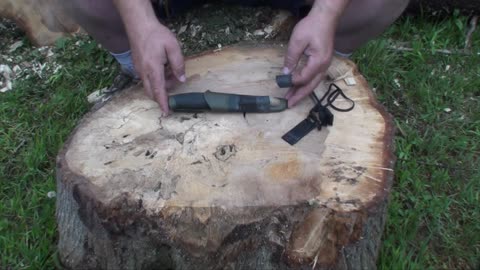 Bush Knife Set-Up by Instructor Dean