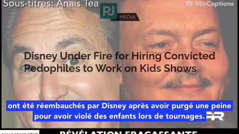 LE MONDE MAGIQUE DE DISNEY, BIENVENUE CHEZ LES PRÉDATEURS ET PÉDOPHILES EN TOUS GENRES !!!