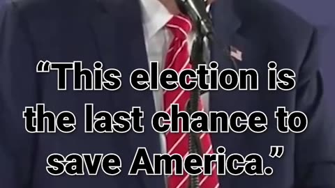 20. “This election is the last chance to save America. The battle begins in Iowa on January 15th