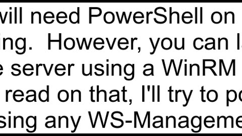 Android Client for Powershell remote scripting