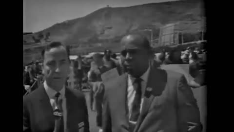 July 13, 1964 | ABC’s Roger Grimsby Interviews James Farmer