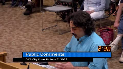 Best Public Comment Ever - 2022