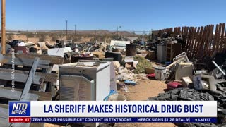 Los Angeles Sheriff Makes Historical Drug Bust