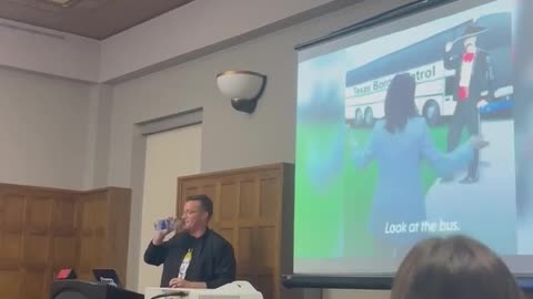 Benny Johnson: I was Giving a speech about MEMES at the University of Iowa tonight with @TPUSA, TRIGGERED the violent LIBS so bad they ATTACKED the *projector* and SMASHED IT.