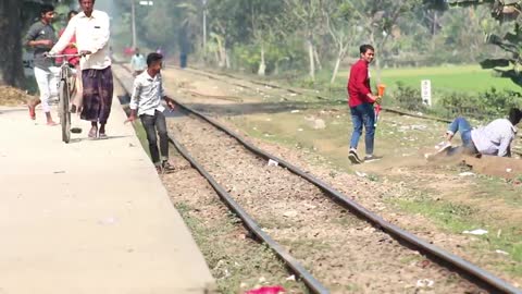 Best of the fake Train horn prank | ( Part 2 ) Horn prank in public!/Prankmonday