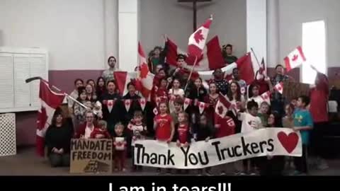 God bless the truckers in Canada!