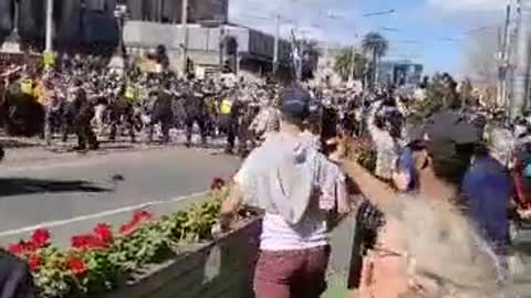 PROTESTERS IN AUSTRALIA