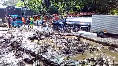 Emergencias por lluvias en San Gil