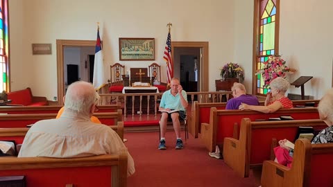 Vernon Chapel Bible Study (Romans Ch. 8-12) led by Woody Sadler 8/9/2023