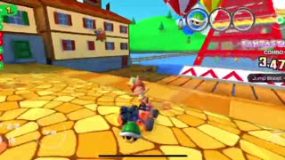 Mario Kart Tour - Daisy Hills R/T Gameplay (Mario vs. Luigi Tour)