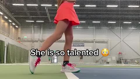 Perfectforehandform#tennis(via@tuvabackerIG)