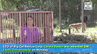 Carole Baskin wins "Tiger King's" Zoo