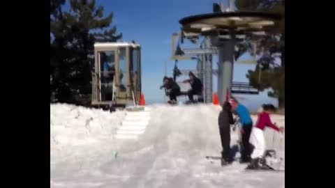 Ski lift fails