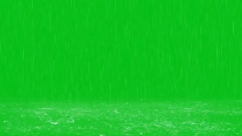 raining rainwater green screen video keying background